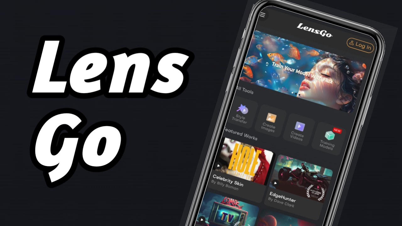 HOw to use lensgo ai website