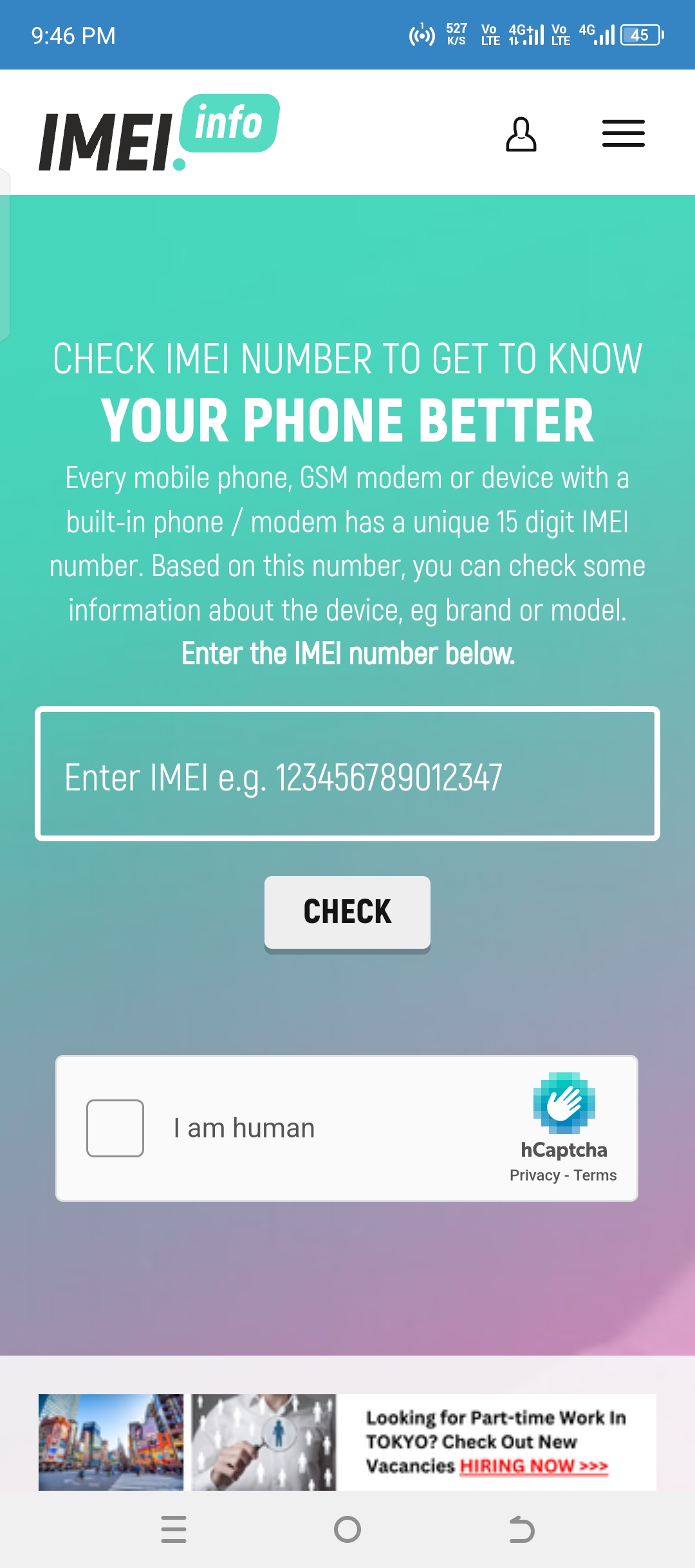 IME info Apk Download For android
