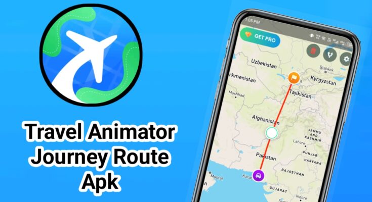 Travel Animator Journey Route Apk