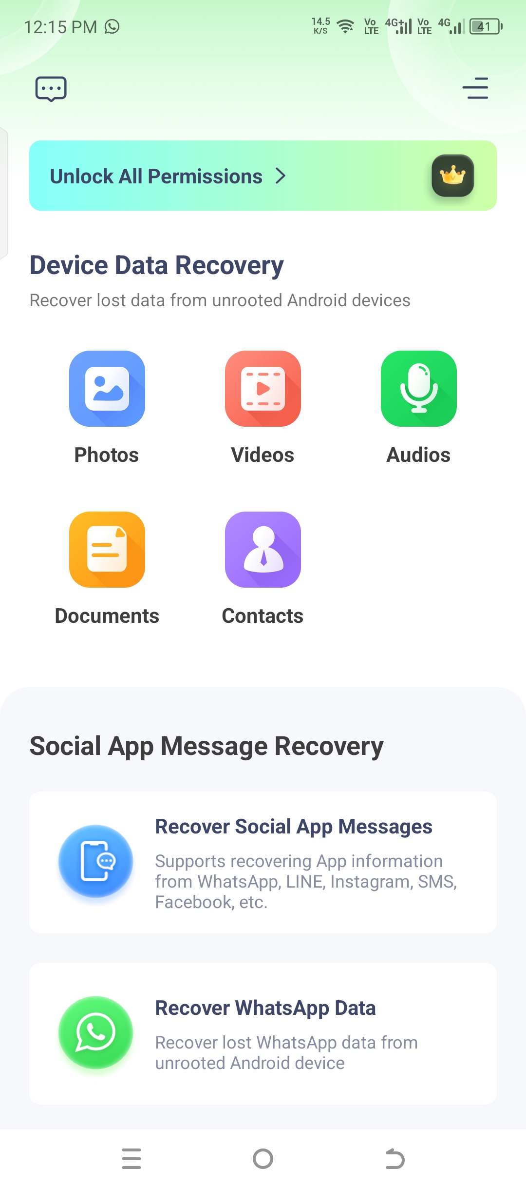 Ultdata Photo And data Recovery Apk