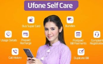 How to use Ufone Self Care login