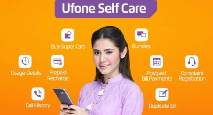 How to use Ufone Self Care login