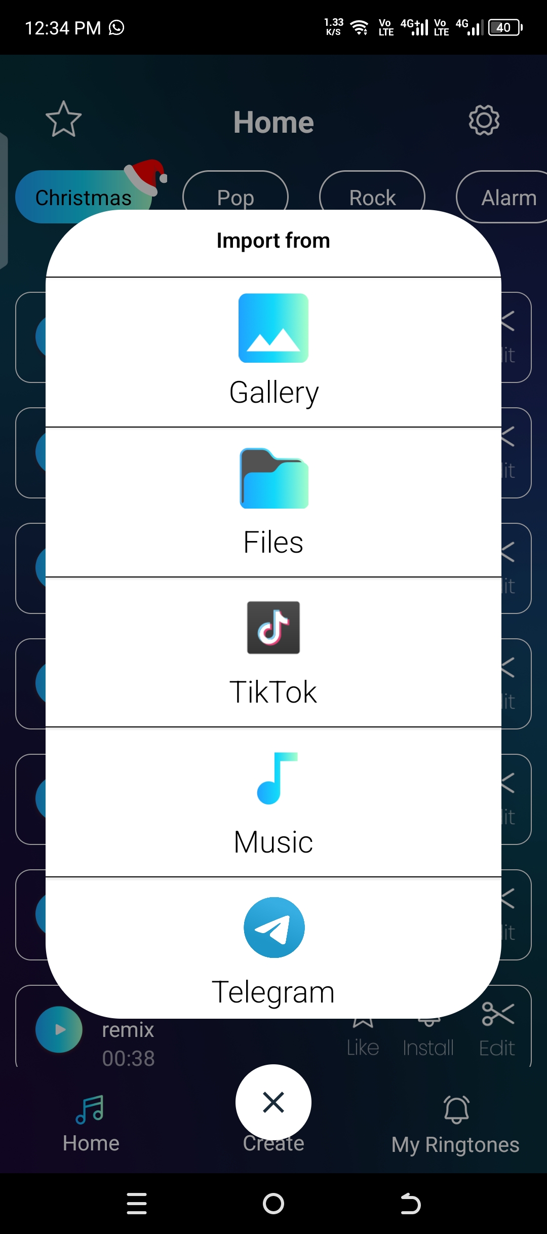 Garage ringtones APK download