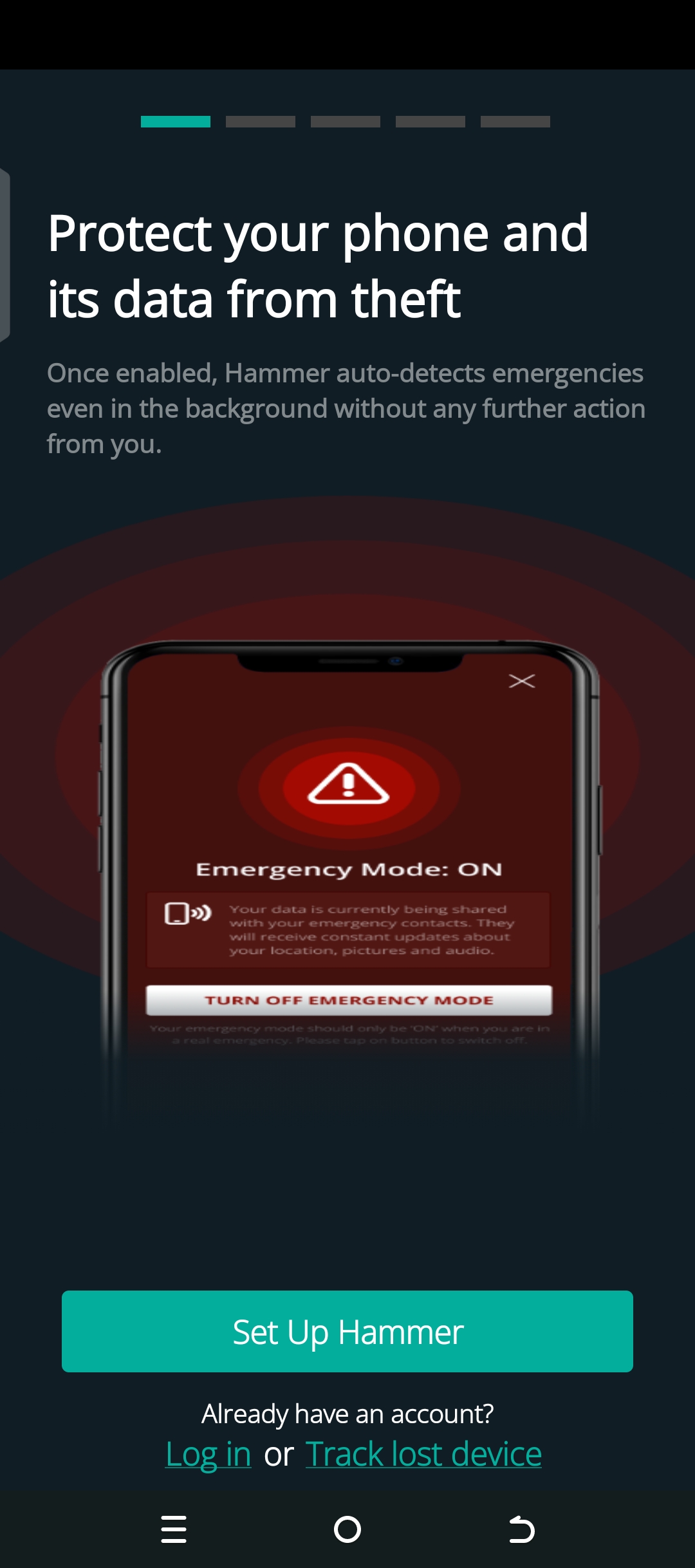 Hammer security find my phone APK
